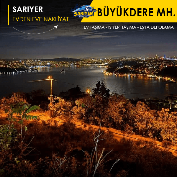 Büyükdere'de güvenli ve hızlı ev taşıma fırsatı.